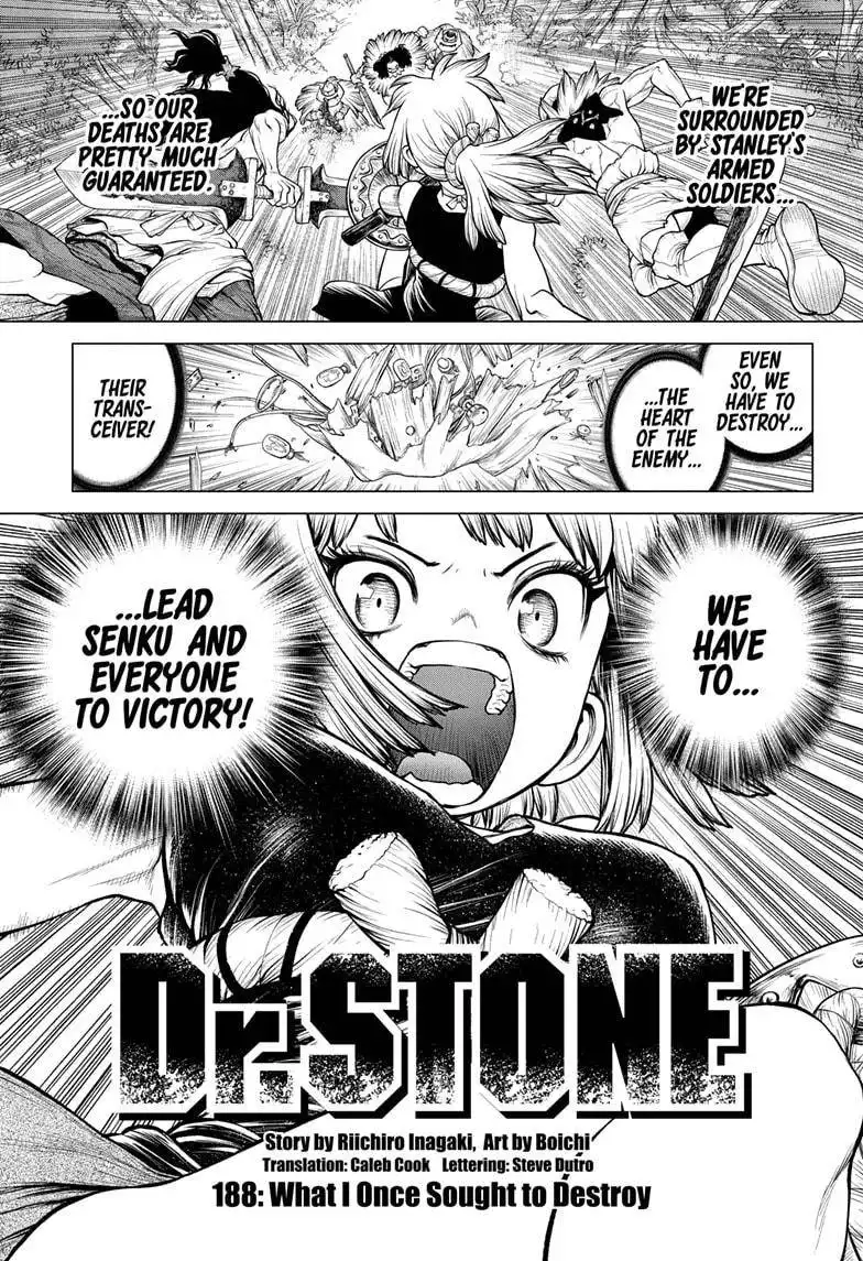 Dr. Stone Chapter 188 1